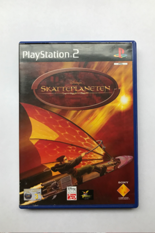 Disneys Skatteplaneten(PS2) - Svensk cover