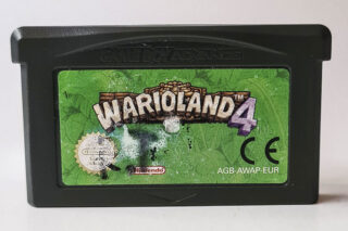Wario Land 4 (grim label)(GB Advance)