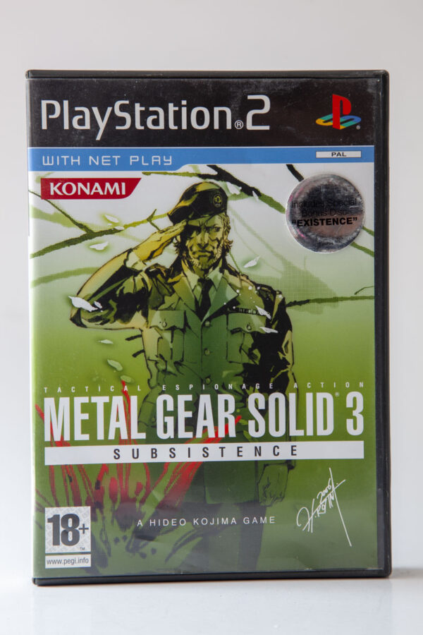 Metal Gear Solid 3: Subsistence(PS2)