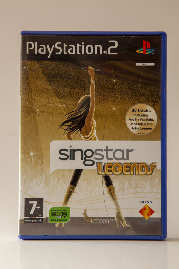 SingStar Legends(engelsk cover)(PS2)