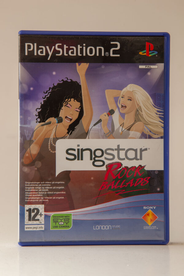 SingStar Rock Ballads(PS2)