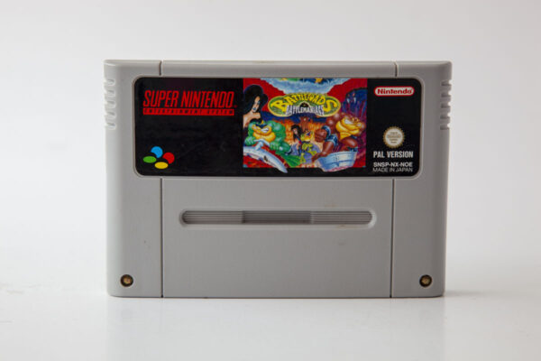 Battletoads in Battlemaniacs(SNES: Løse spil)