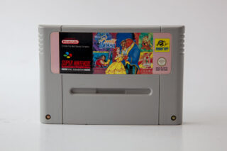 Beauty and the Beast(SNES: Løse spil) - Spanish label/english game