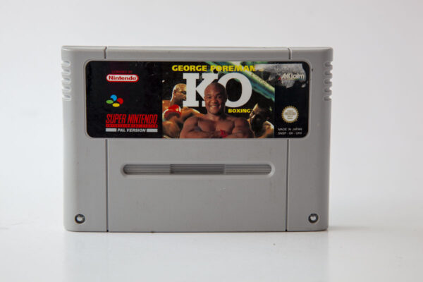 George Foreman's KO Boxing(SNES: Løse spil)