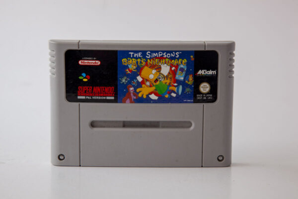 The Simpsons: Bart's Nightmare(SNES: Løse spil)