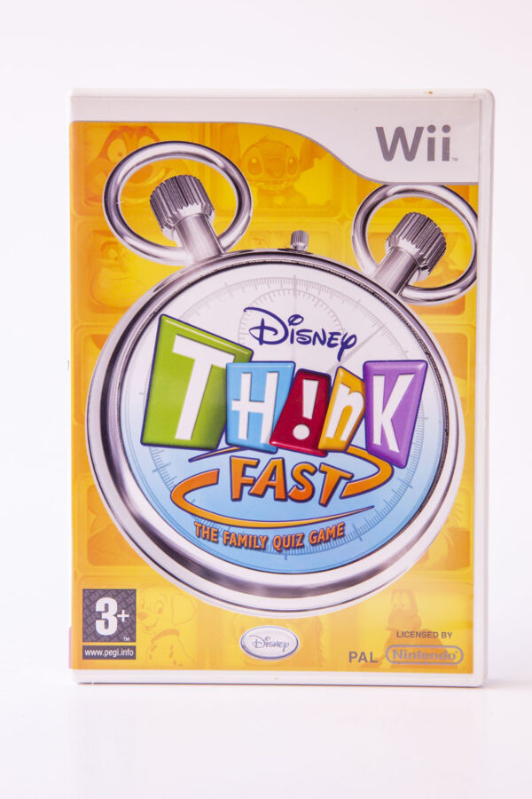 Disney Think Fast: The Family Quiz Game(Wii)