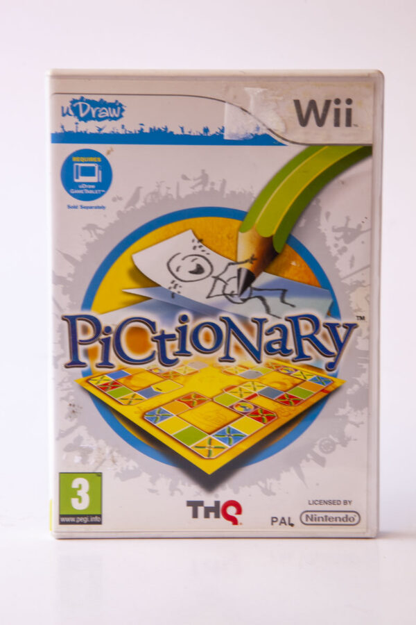 uDraw Pictionary(uden uDraw-tablet)(Wii)