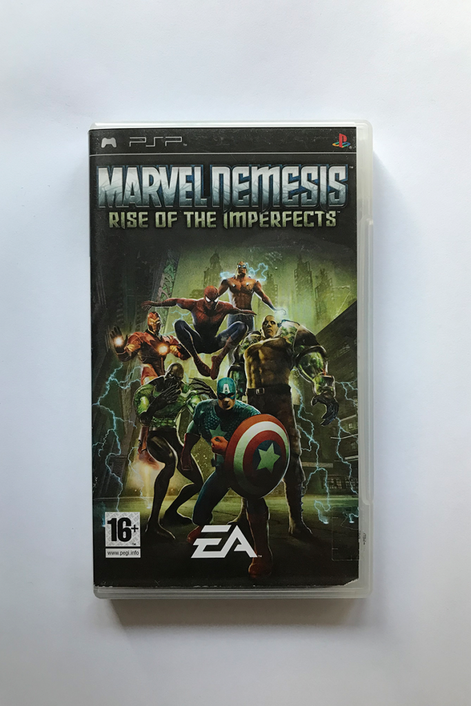 MARVEL NEMESIS RISE OF THE IMPERFECTS PSP SONY PLAYSTATION PAL UMD SEUL