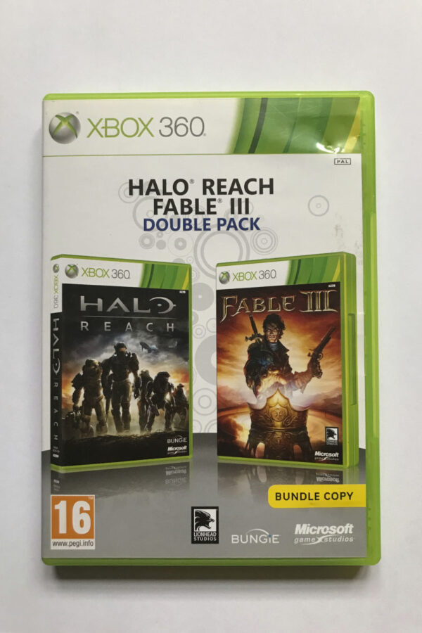 2 games: Halo Reach / Fable III(360)