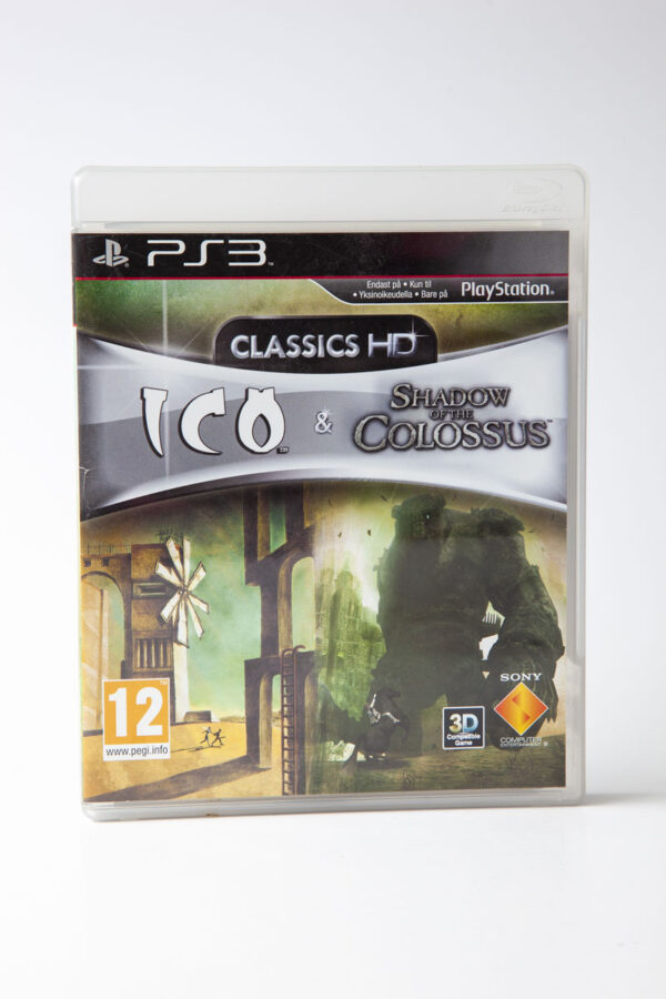 Ico & Shadow of the Colossus Collection (Svensk Covertekst bagside)(PS3)