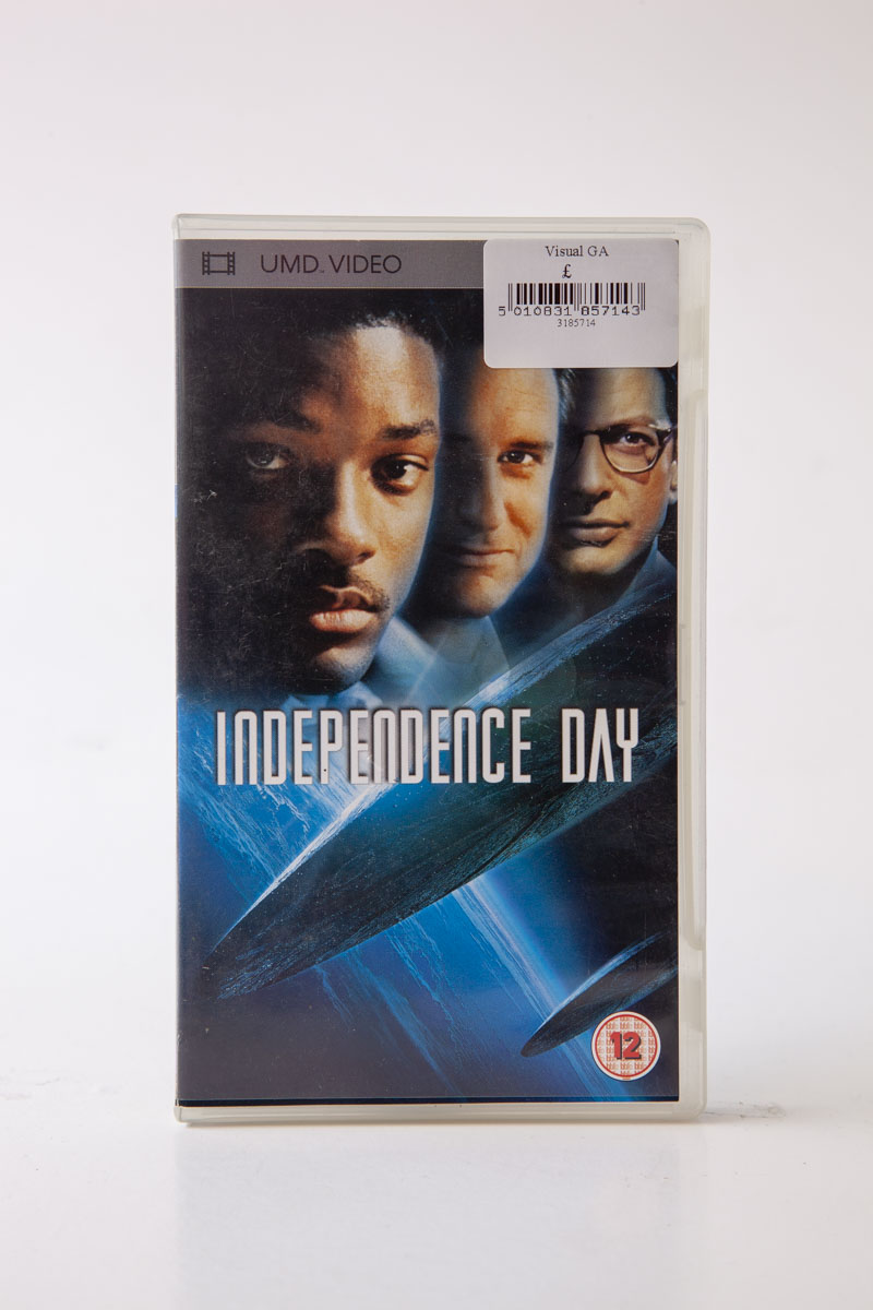 Film Independence Day En UMD Pour PSP, Version PAL EUR - Bon état, Disque Seul Peut-être