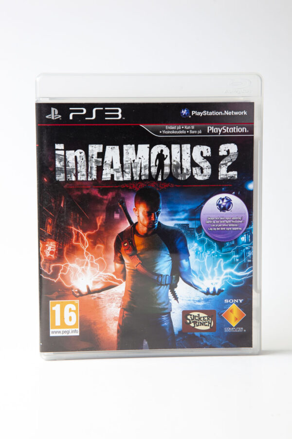 inFAMOUS 2(PS3) (Fransk cover) - VANDSKADET