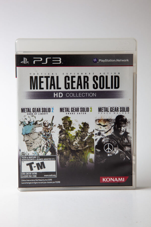 Metal Gear Solid HD Collection(US cover)(PS3)