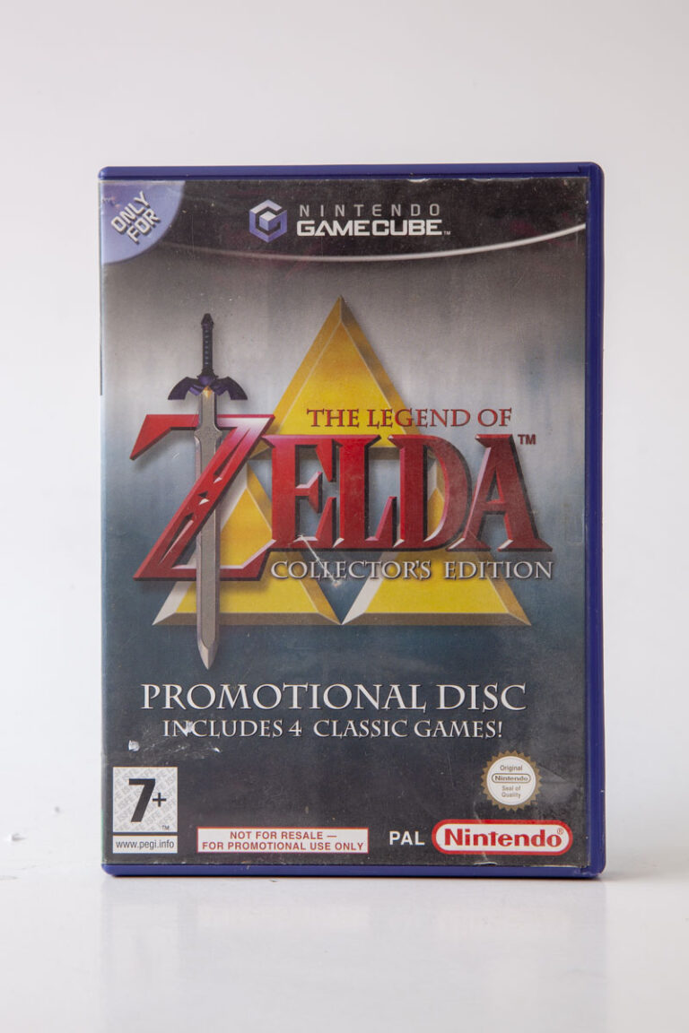 The Legend of Zelda Collector’s Edition(Gamecube Spil) Nintendopusheren