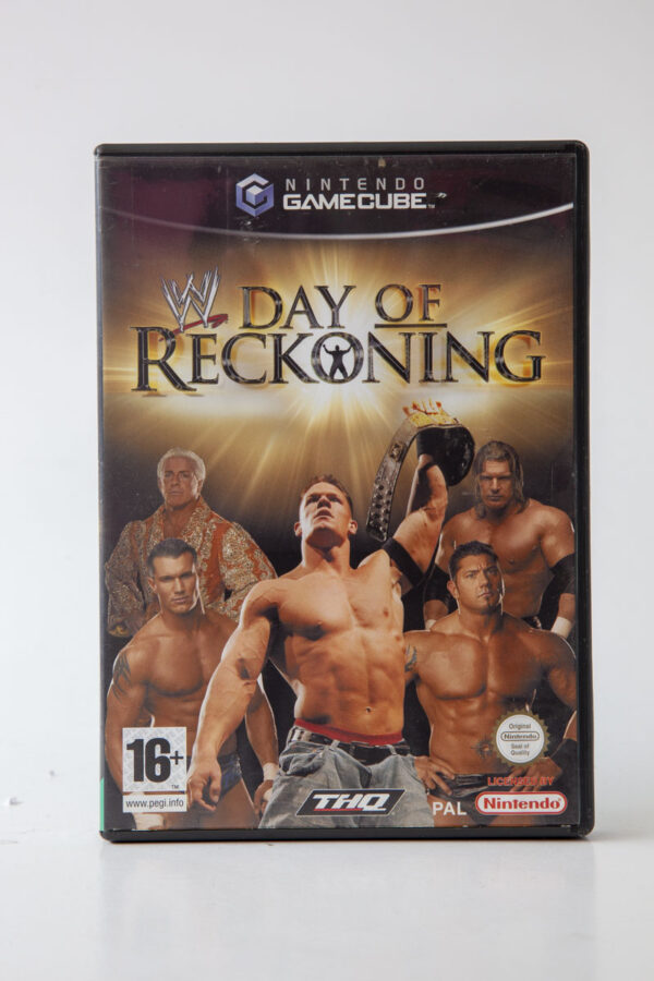 WWE Day of Reckoning(tysk cover)(Gamecube: Spil)