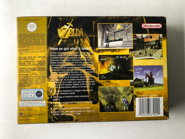 The Legend of Zelda: Ocarina of Time(N64: Spil i original emballage) #97 - Image 8