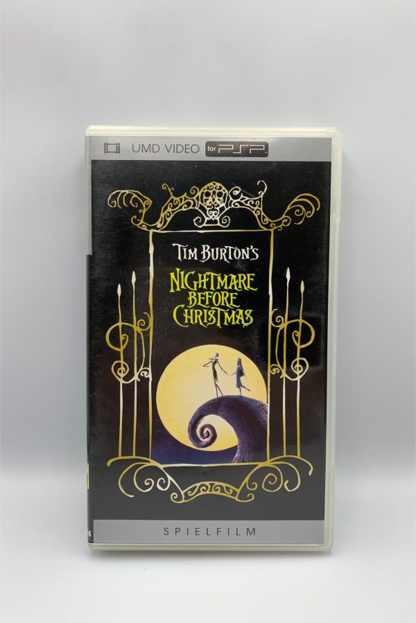Tim Burton's Nightmare Before Christmas(german cover)(PSP UMD-film)