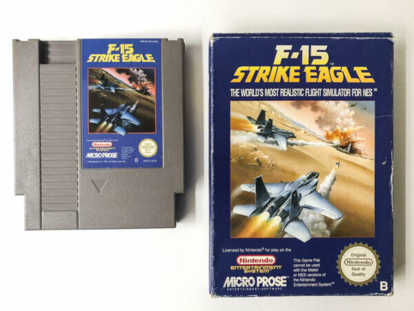 F-15 Strike Eagle(NES: Spil i original emballage) #3