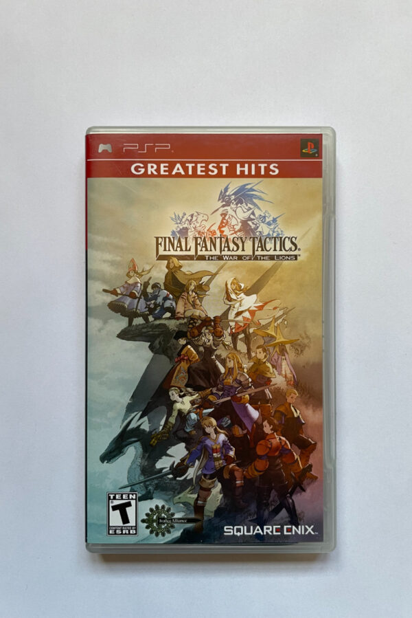 Final Fantasy Tactics: War of the Lions(US cover)(PSP)