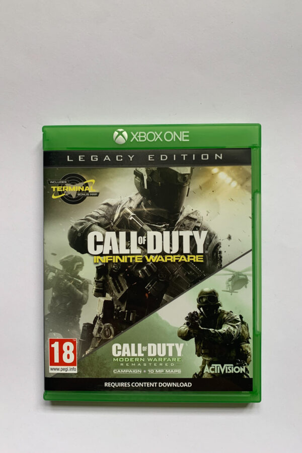 Call of Duty: Infinite Warfare + Modern Warfare Remastered(koden er brugt)(Xbox One)