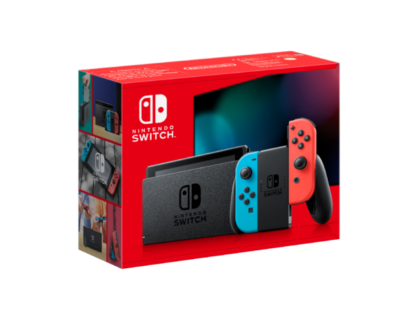 Nintendo Switch 2019 konsol (red/blue joy cons)