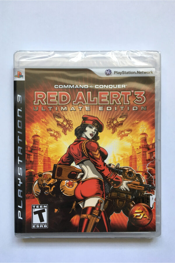 Command & Conquer: Red Alert 3(PS3)(US cover)