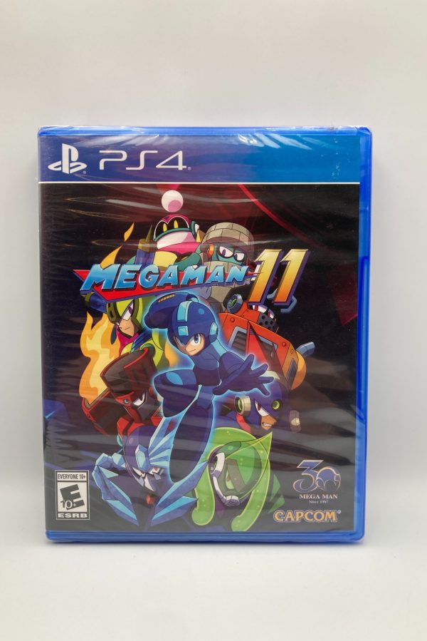 Mega Man 11(US cover)(PS4 Ny)