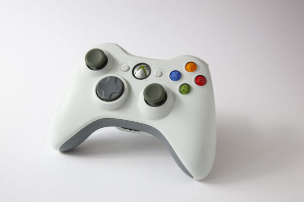 Xbox 360: Controller. Hvid