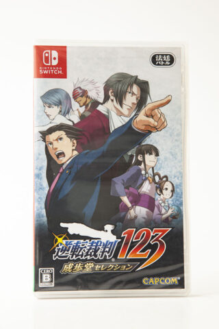 Phoenix Wright: Ace Attorney Trilogy (japansk cover, engelsk i spillet)(Switch: Nyt)