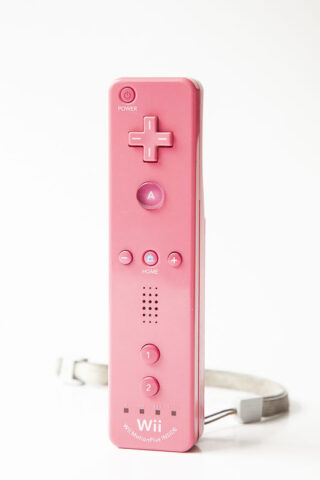 Wiimote inkl motion plus: Pink
