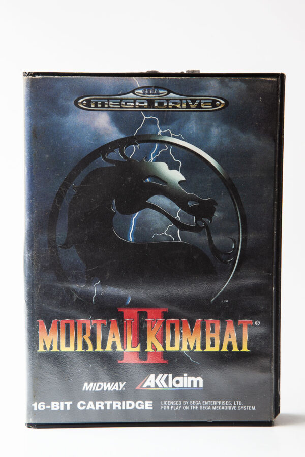 Mortal Kombat II(manual mangler forside)(Sega Mega)