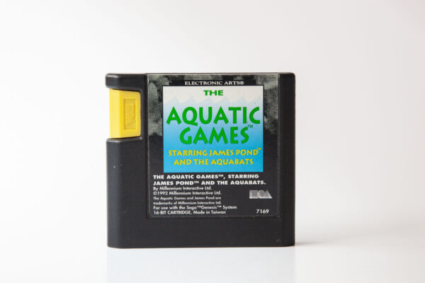 Aquatic Games starring James Pond and the Aquabats(Sega Mega løse spil)
