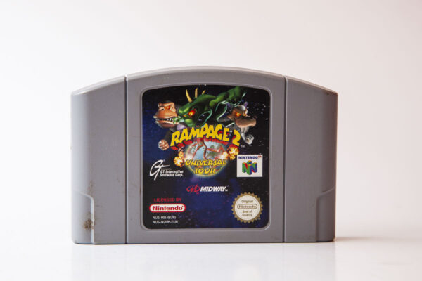 Rampage 2: Universal Tour(N64: Løse spil)