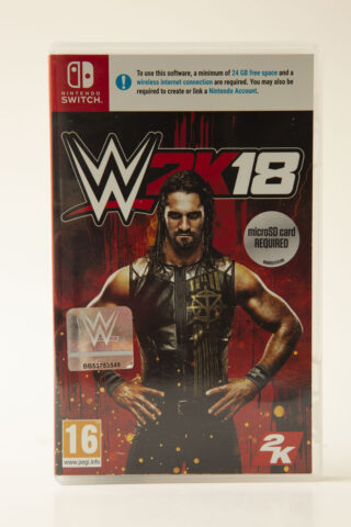 WWE 2K18(Switch: Brugt) - German cover