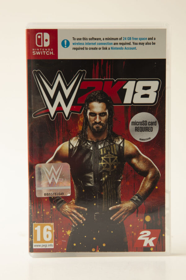 WWE 2K18(Switch: Brugt) - German cover