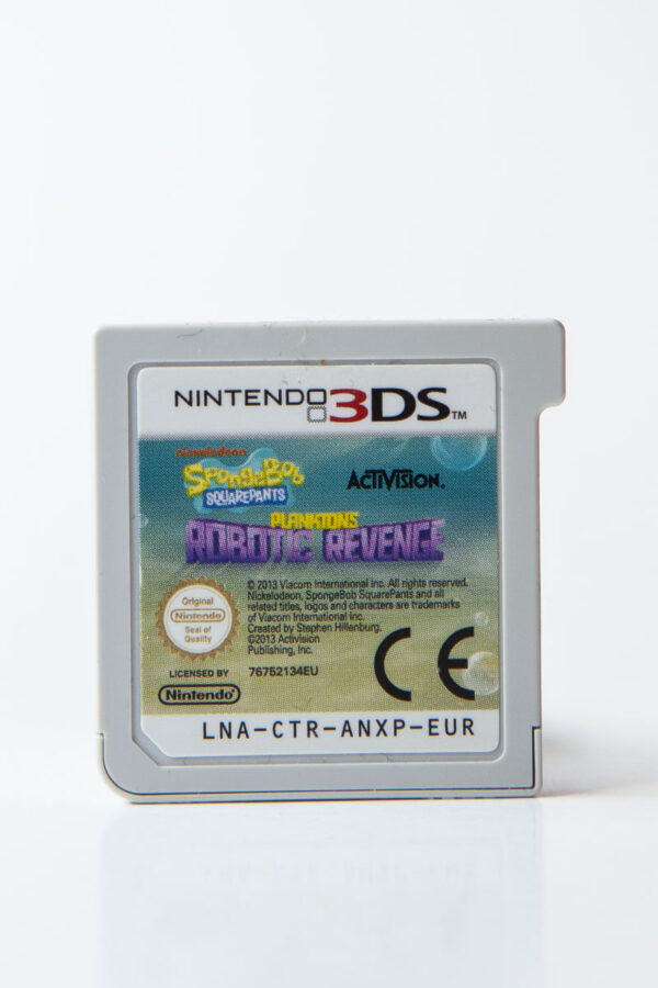 SpongeBob SquarePants: Plankton's Robotic Revenge(3DS: Løse spil)