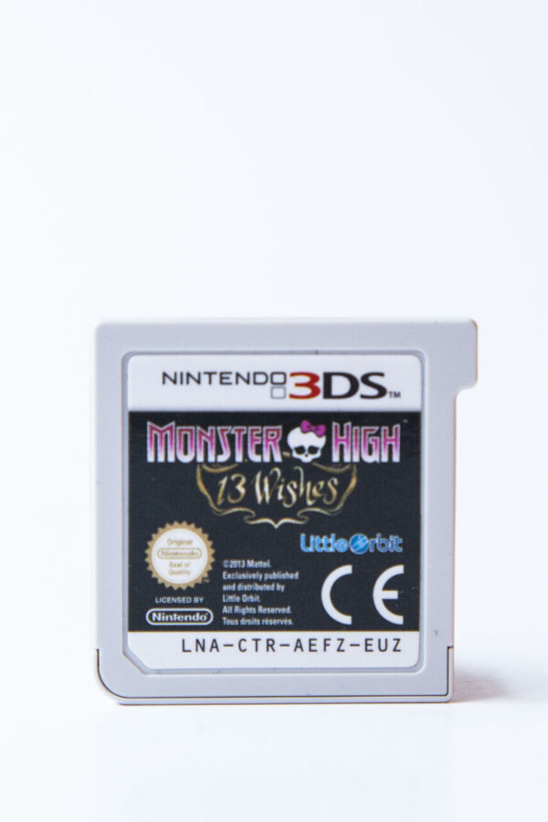 Monster High: 13 Wishes(3DS: Løse spil)