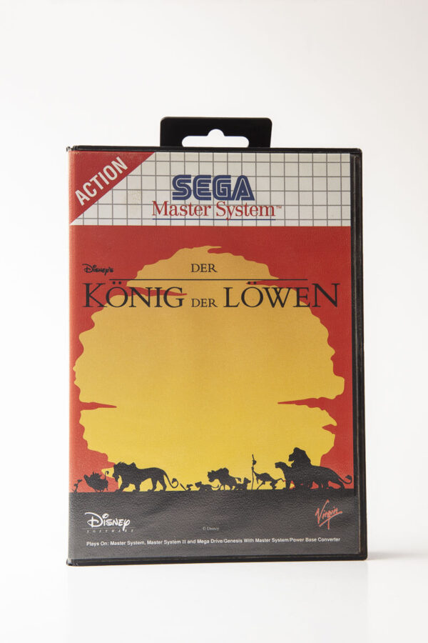 The Lion King (Tysk cover)(Sega Master)