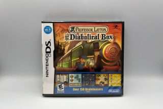 Professor Layton and the Diabolical Box(DS)(US cover)