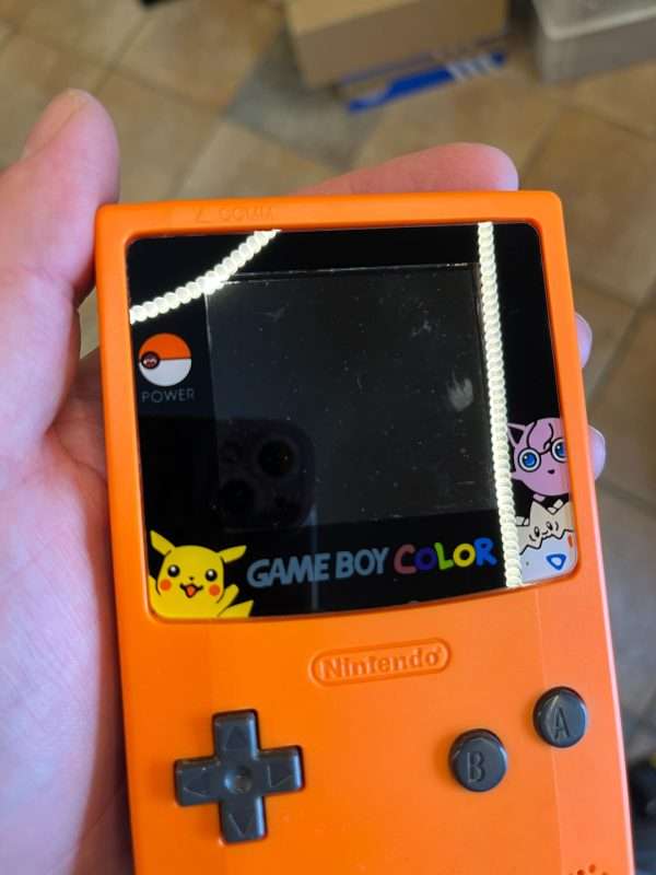 Gameboy Color: Pokémon-shell W/New screen mod - Billede 2