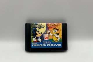 QuackShot starring Donald Duck(Sega Mega løse spil)