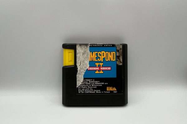 James Pond II: Codename Robocod(Sega Mega løse spil) - grim label