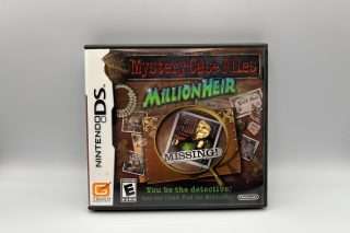Mystery Case Files: MillionHeir(DS) - US cover
