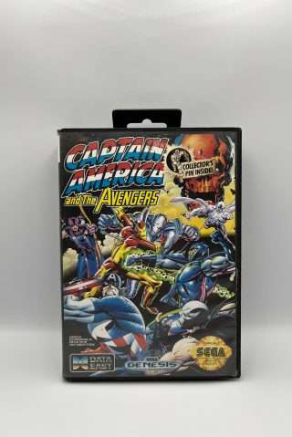 Captain America and the Avengers(Sega Genesis) - mangler manual