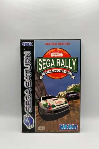 Sega Rally Championship(Saturn) - med manual #1