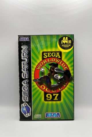 Sega World Wide Soccer 97 (SWWS 97) (Saturn) - med manual #3