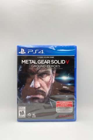 Metal Gear Solid V: Ground Zeroes(PS4 Ny) - US cover