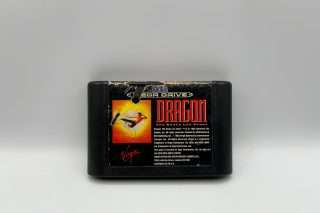 Dragon: The Bruce Lee Story(Sega Mega løse spil) - Grim label