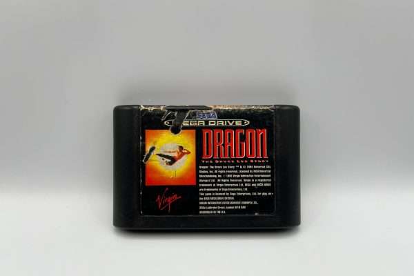 Dragon: The Bruce Lee Story(Sega Mega løse spil) - Grim label