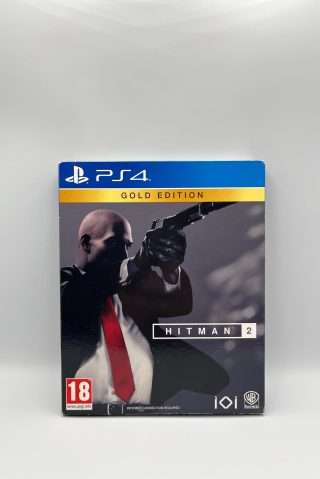 Hitman 2(PS4 brugt) - Gold Edition i steelbook